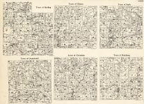 Vernon County - Sterling, Clinton, Stark, Greenwood, Christiana, Hamburg, Wisconsin State Atlas 1930c
